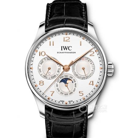 TW厂IWC万国表葡萄牙系列IW344203银白熊猫盘搭载822650柳慧扶着厨台42MM男士腕表