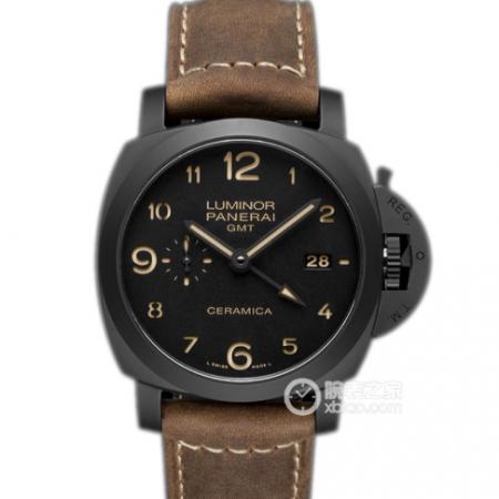VS厂沛纳海LUMINOR 1950系列PAM00441黑色盘搭载P9001高清免费观看44MM男士腕表