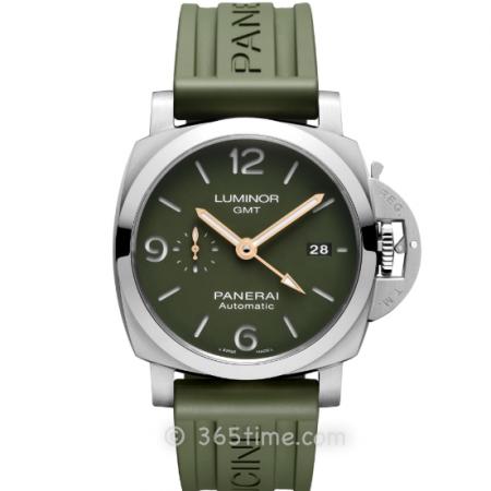VS厂沛纳海庐米诺系列PAM01056绿色盘搭载P.9000自动机械高清免费观看44mm男士手表