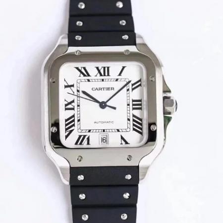 GF厂卡地亚山度士系列WSSA0009成品网站w在线观看表带款搭载自动机械机芯39.8mm男士腕表